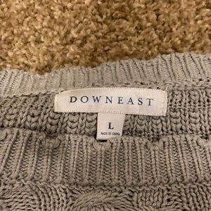 DownEast Sweaters - Grey sweater 💞 DownEast Sweaters - Grey sweater 💞